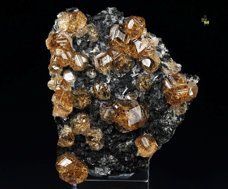 gem GARNET var. GROSSULAR, CLINOCHLORE, DIOPSIDE