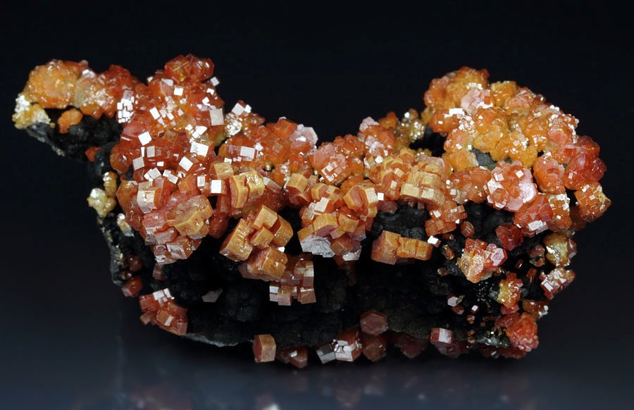 VANADINITE, GOETHITE