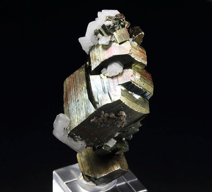 PYRITE, CALCITE - floater