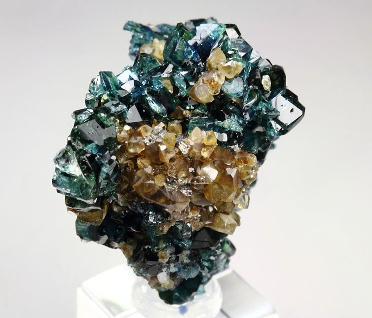 new find - gem LAZULITE, SIDERITE 