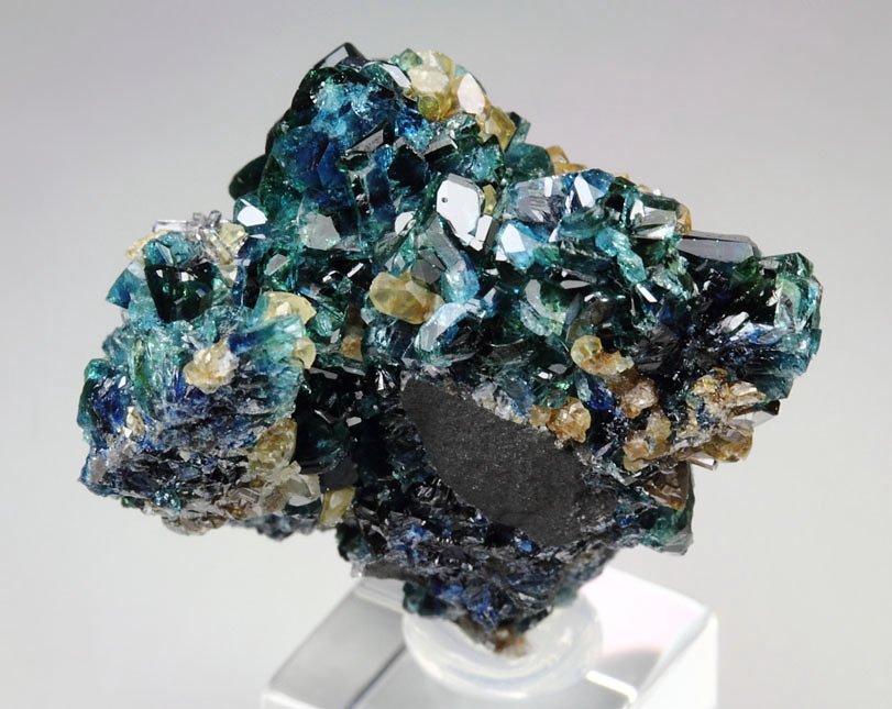 new find - gem LAZULITE, SIDERITE 