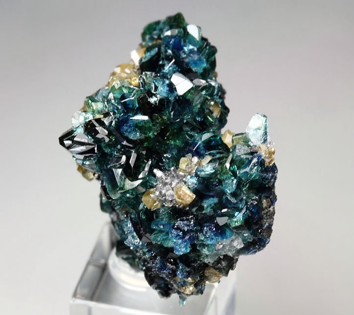 new find - gem LAZULITE, SIDERITE 