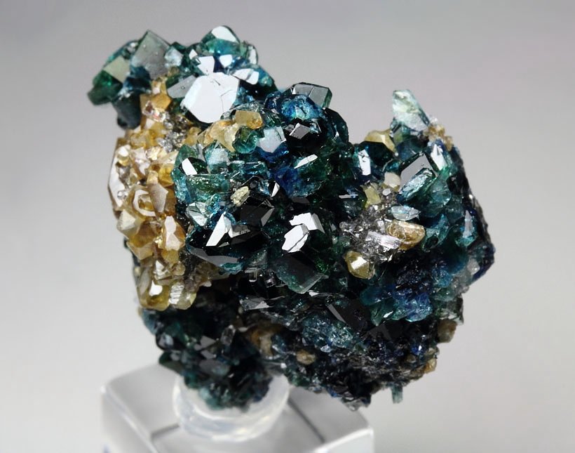 new find - gem LAZULITE, SIDERITE 