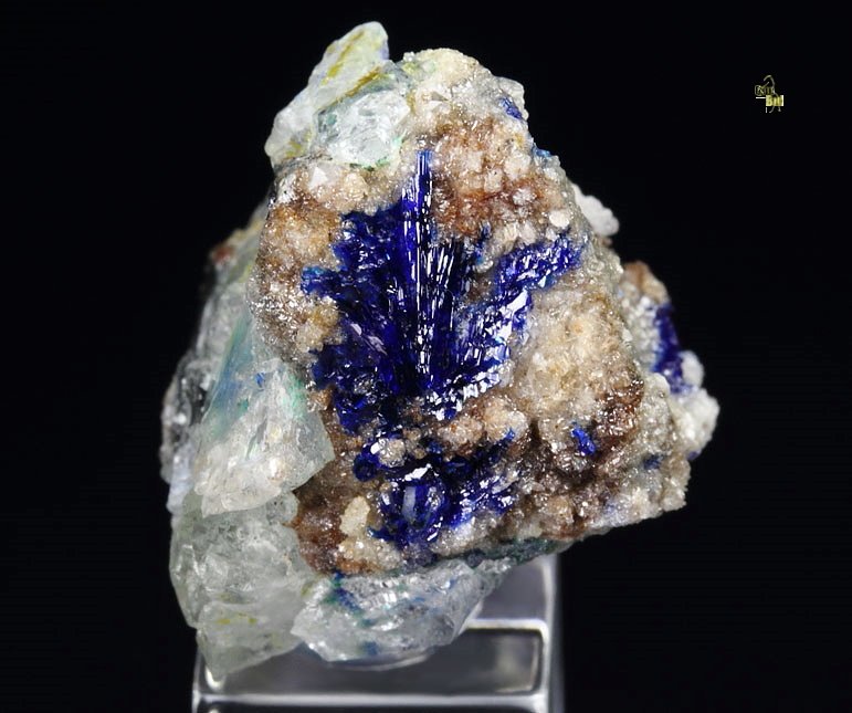 LINARITE, FLUORITE, GALENA, ANGLESITE, BROCHANTITE