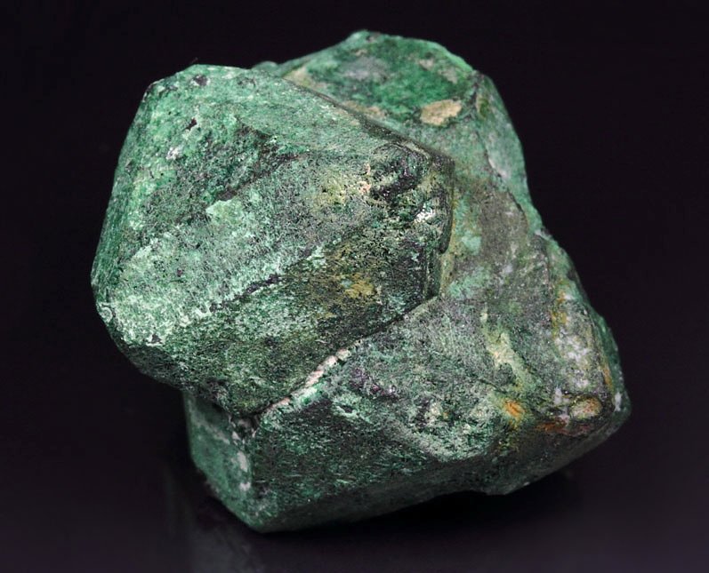 CUPRITE with MALACHITE coating - floater