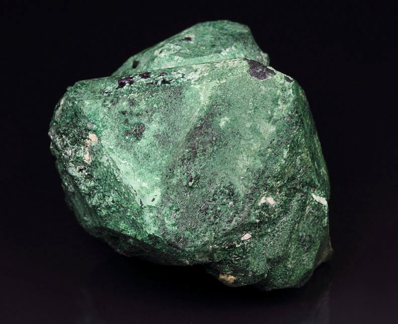 CUPRITE with MALACHITE coating - floater