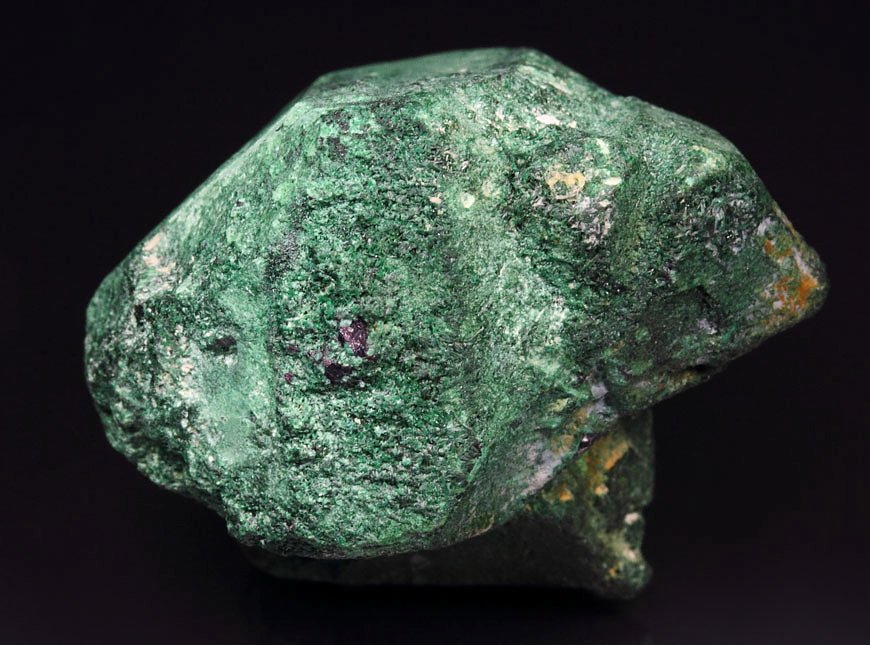 CUPRITE with MALACHITE coating - floater