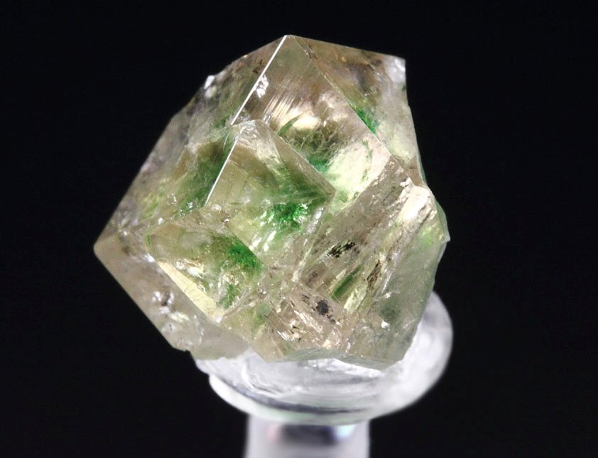 gem GARNET var. GROSSULAR with GREEN CHROMIAN PHANTOM