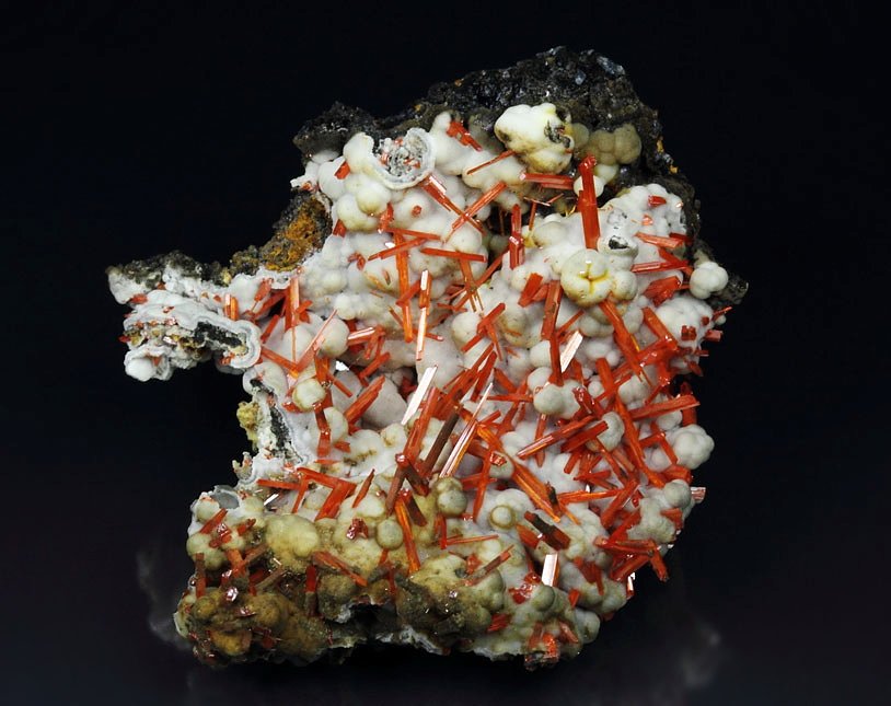 CROCOITE, GIBBSITE