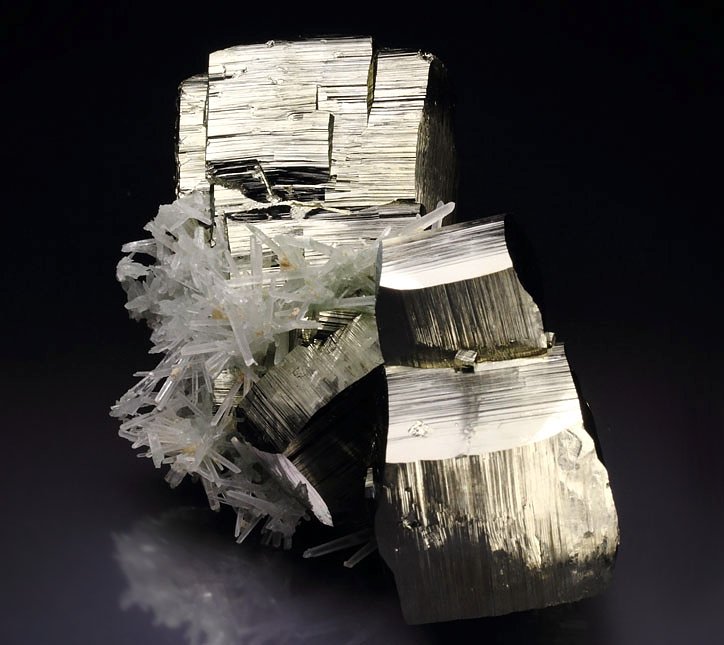 PYRITE, QUARTZ