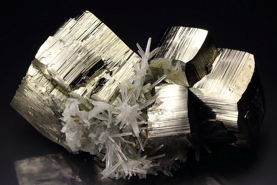 PYRITE, QUARTZ