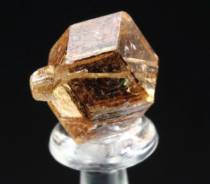 gem GARNET var. GROSSULAR with DIOPSIDE inclusions