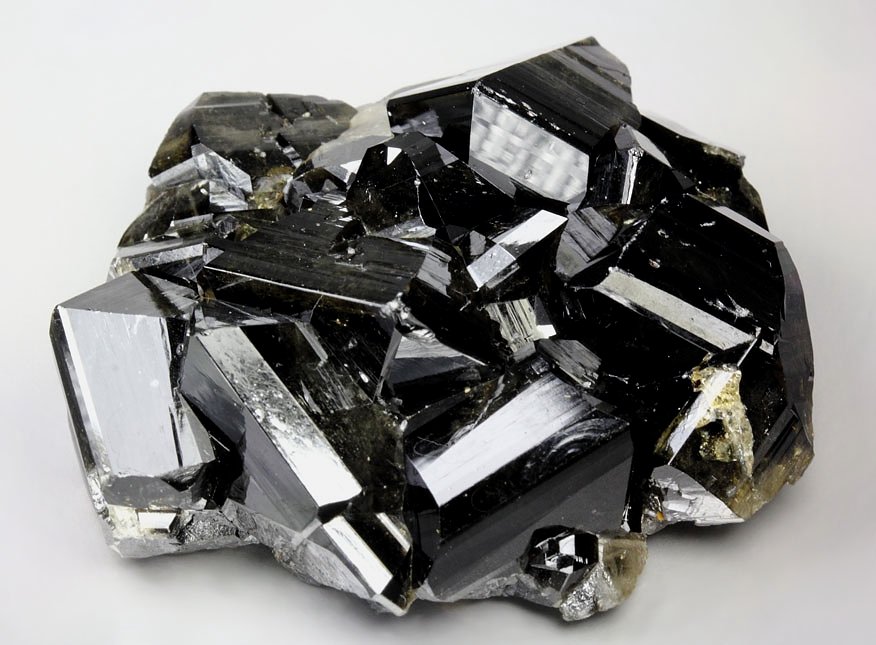 gem CASSITERITE twinned