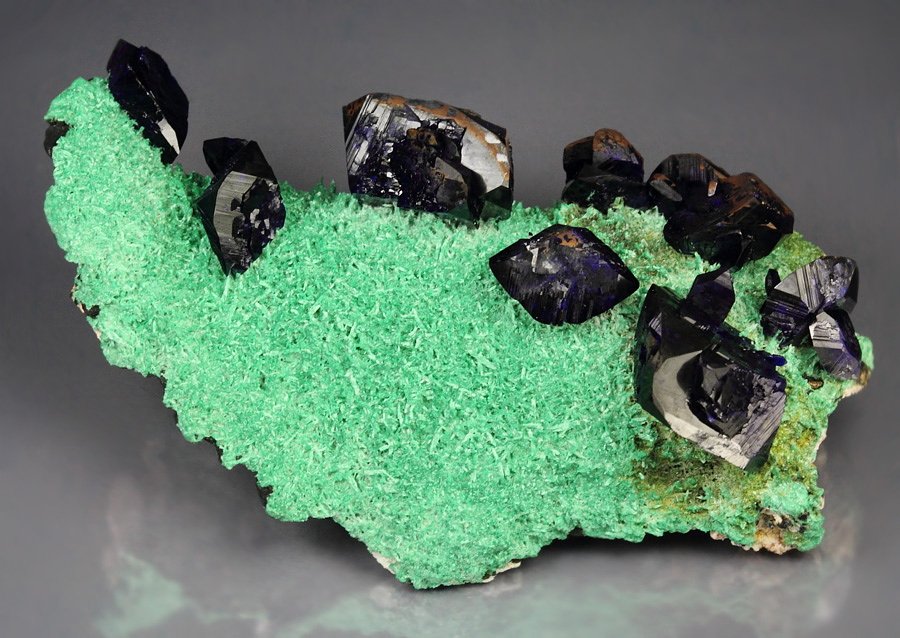 AZURITE, MALACHITE