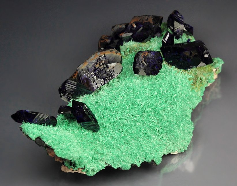 AZURITE, MALACHITE