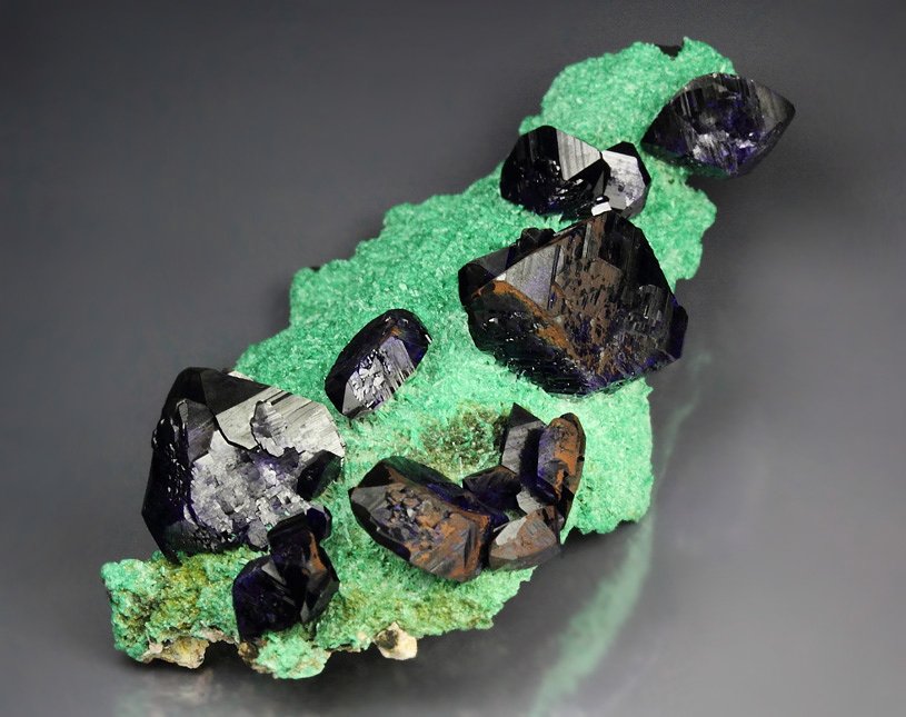 AZURITE, MALACHITE