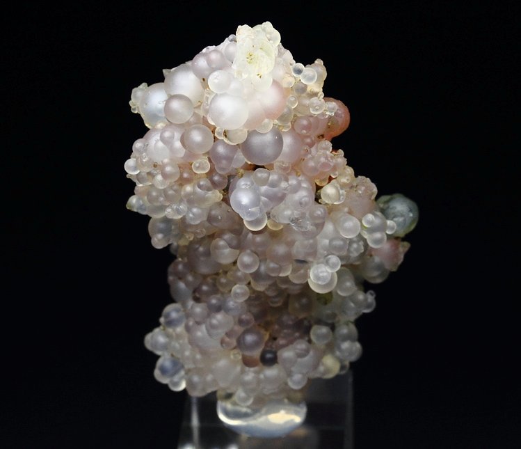 orange SCOLECITE, CHALCEDONY