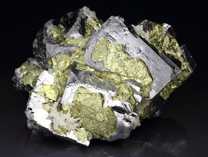 GALENA, CHALCOPYRITE, QUARTZ