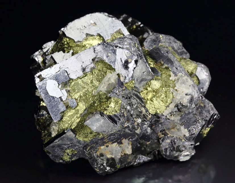 GALENA, CHALCOPYRITE, QUARTZ