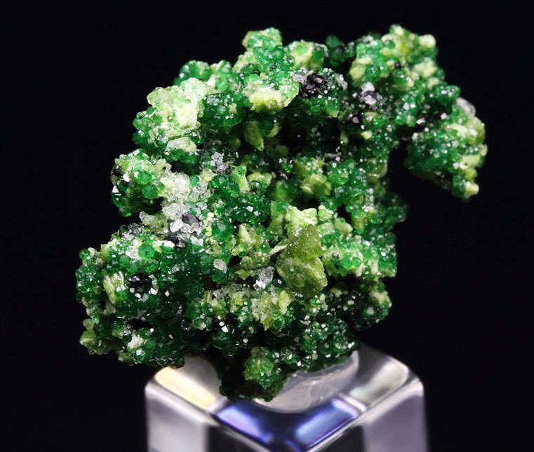 gem GARNET var. GROSSULAR var. CHROMIAN, DIOPSIDE, CHROMITE