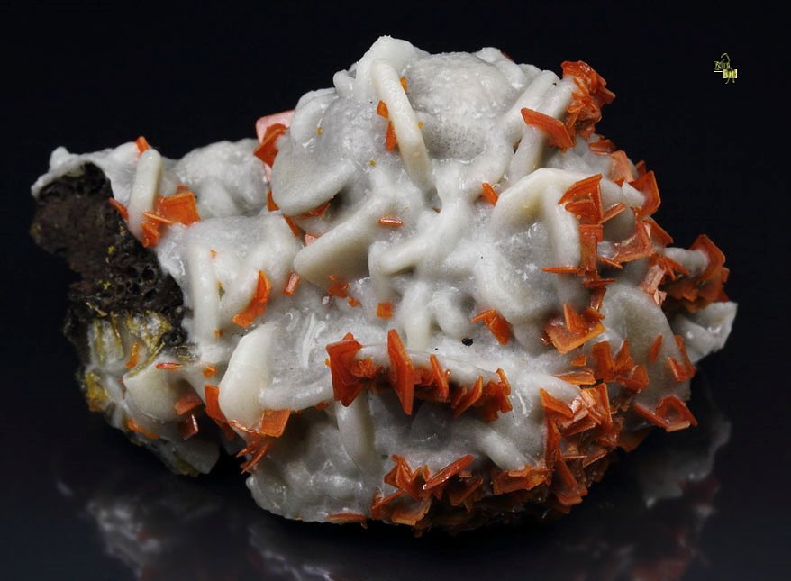 WULFENITE, CERUSSITE