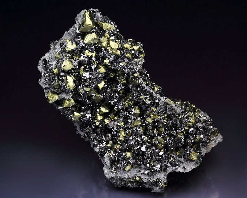 CHALCOPYRITE, SPHALERITE, QUARTZ