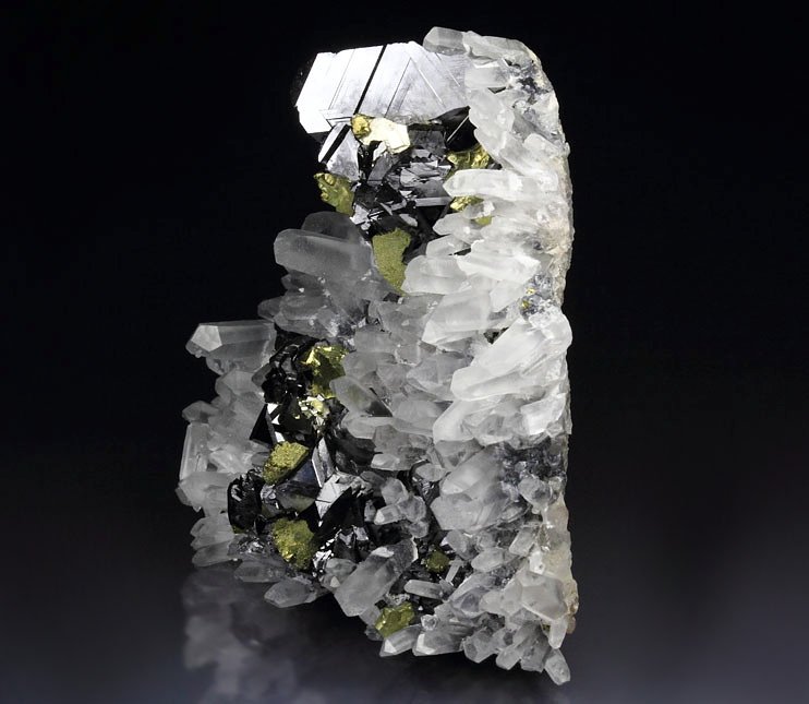 SPHALERITE, CHALCOPYRITE, QUARTZ