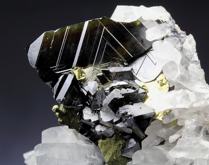 SPHALERITE, CHALCOPYRITE, QUARTZ