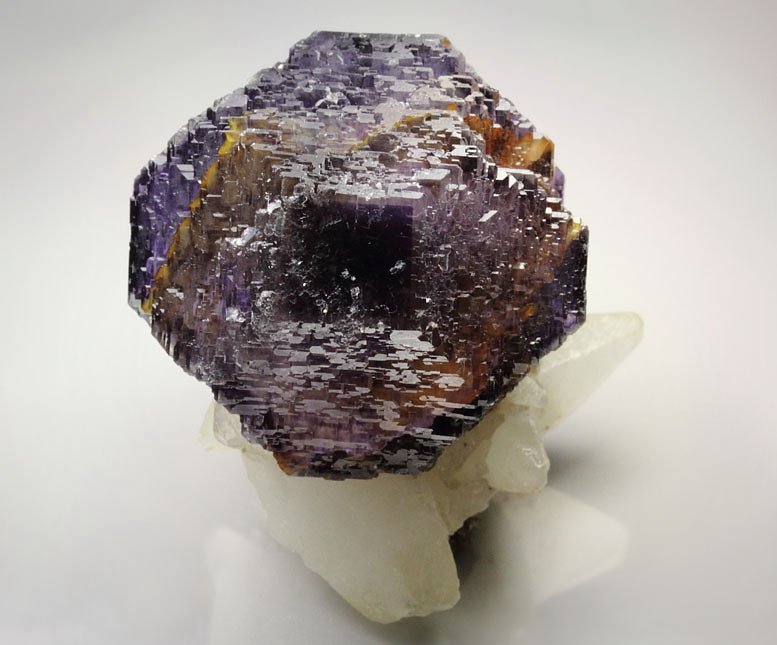 FLUORITE with PHANTOMS, CALCITE