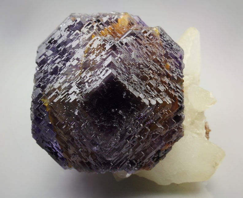 FLUORITE with PHANTOMS, CALCITE