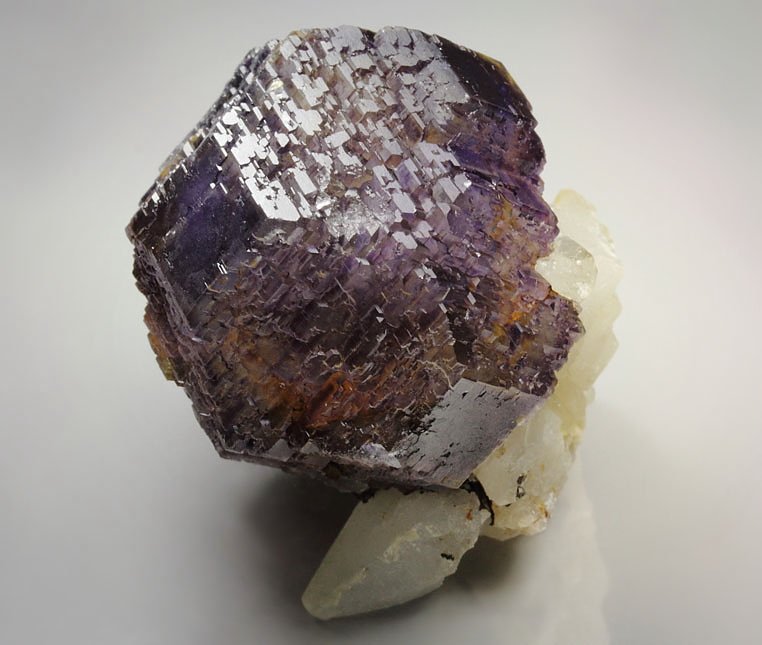 FLUORITE with PHANTOMS, CALCITE