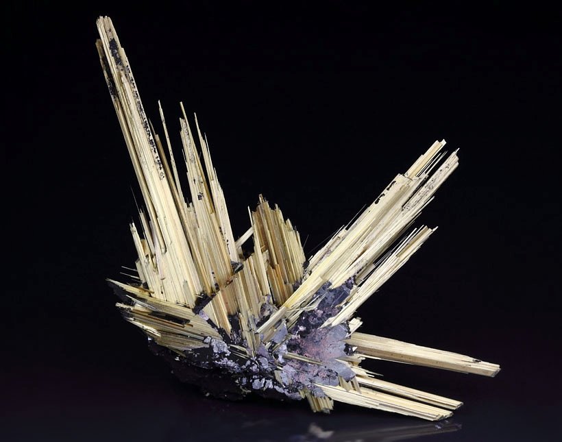 RUTILE, HEMATITE