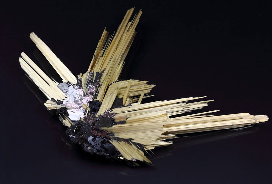 RUTILE, HEMATITE