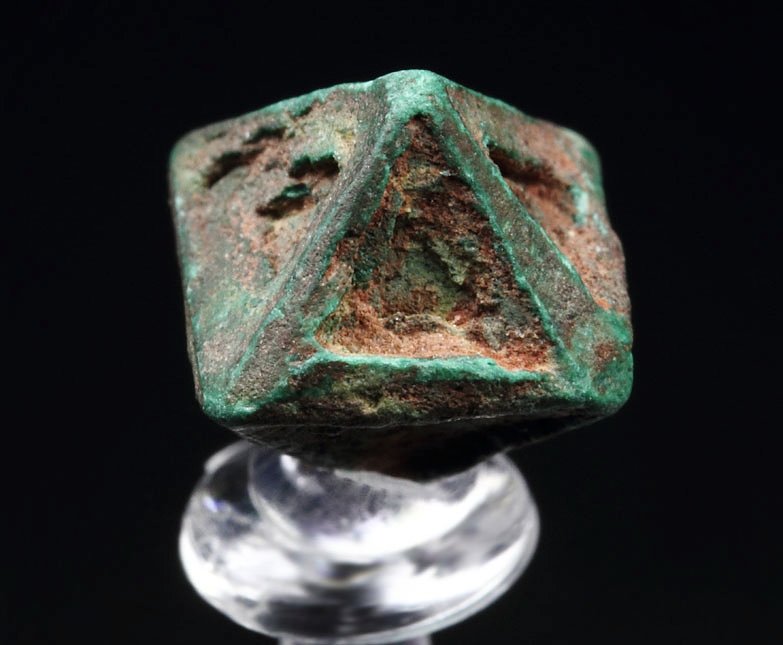 MALACHITE PSEUDOMORPH after CUPRITE