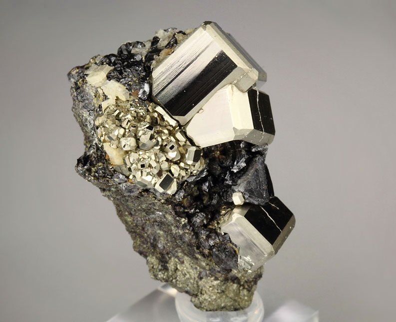 PYRITE, SPHALERITE