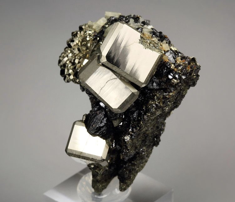 PYRITE, SPHALERITE