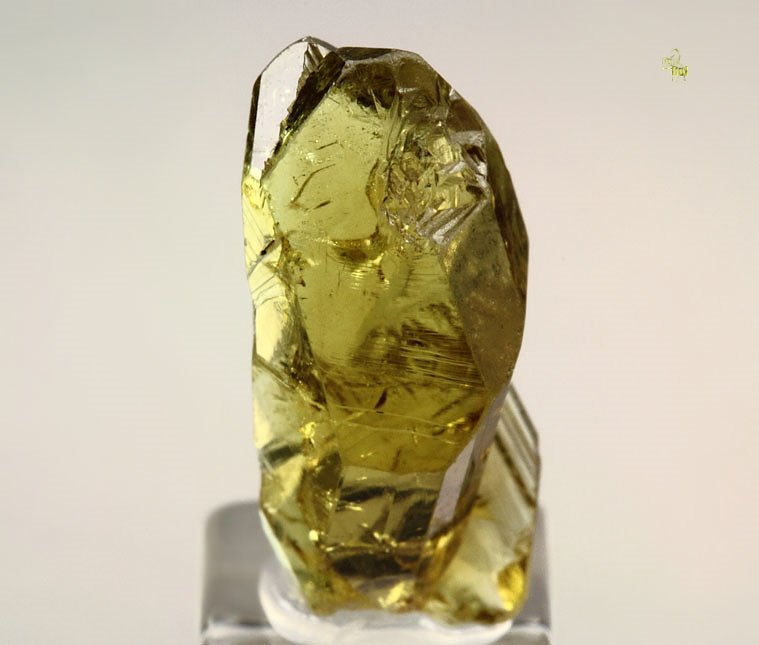 gem CHRYSOBERYL twinned