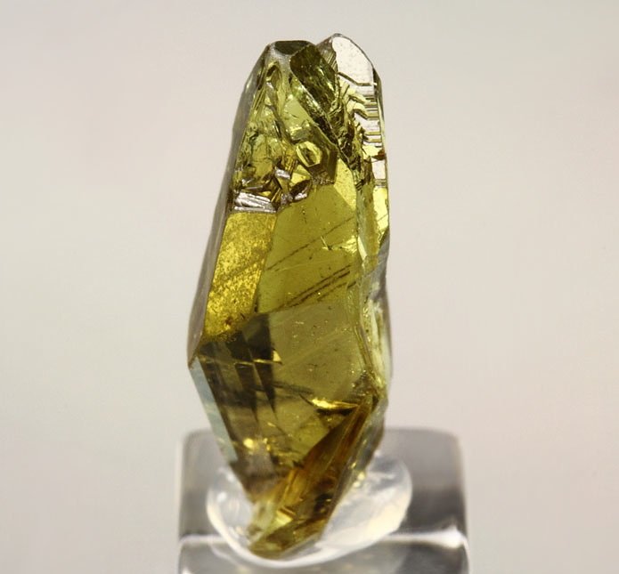 gem CHRYSOBERYL twinned