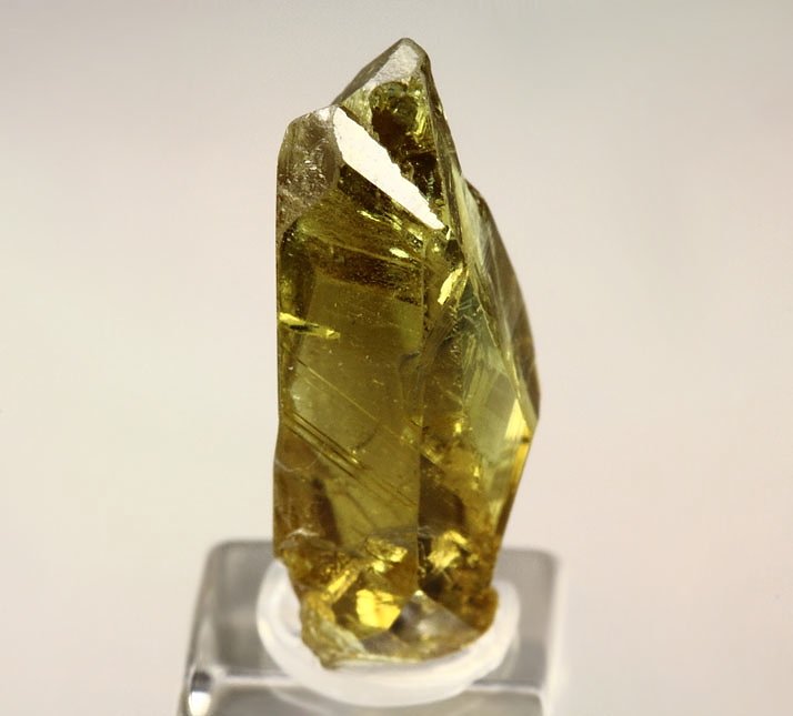 gem CHRYSOBERYL twinned