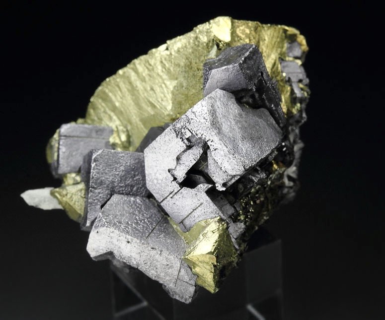 CHALCOPYRITE, GALENA, QUARTZ