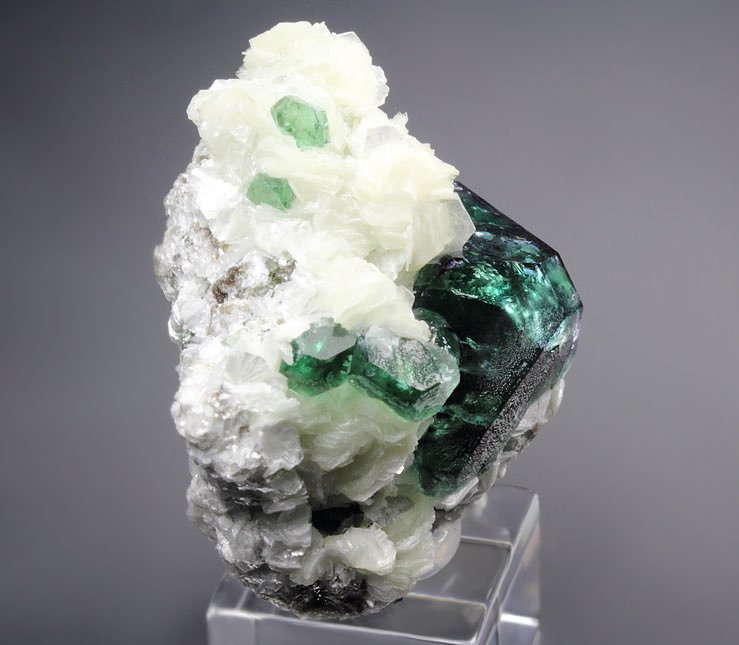 FLUORITE, MUSCOVITE