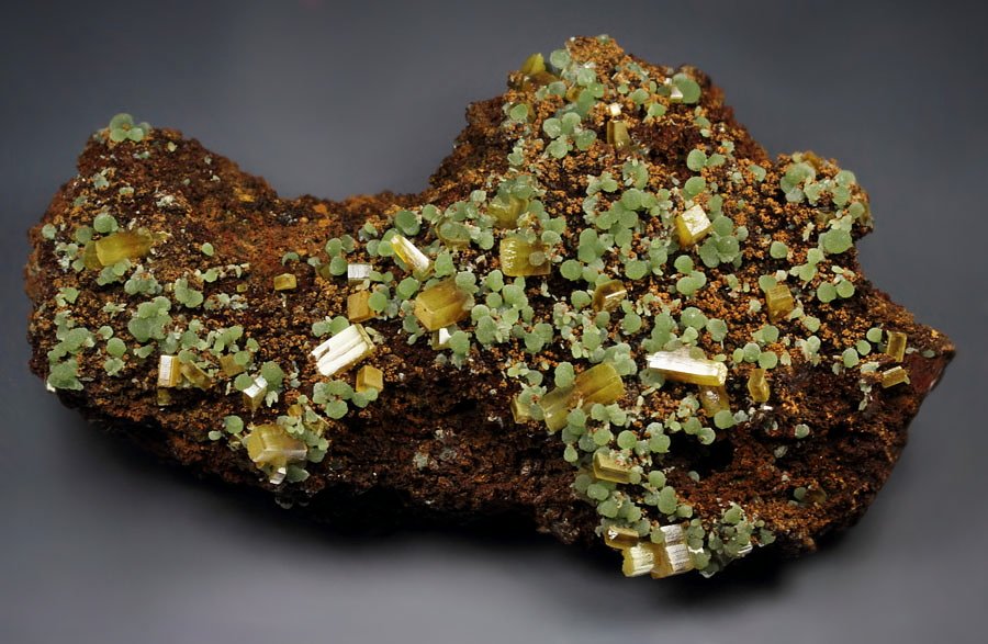 WULFENITE, MIMETITE