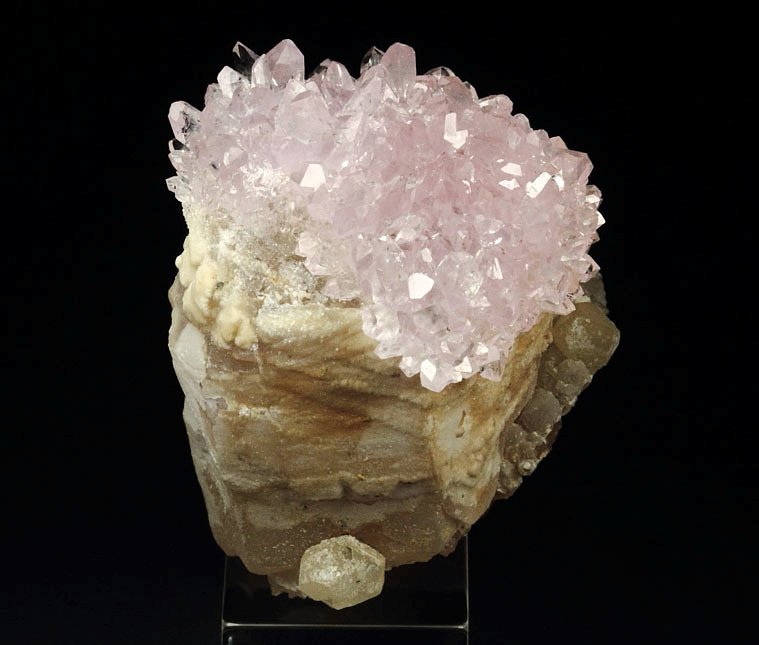 QUARTZ var. ROSE QUARTZ, QUARTZ