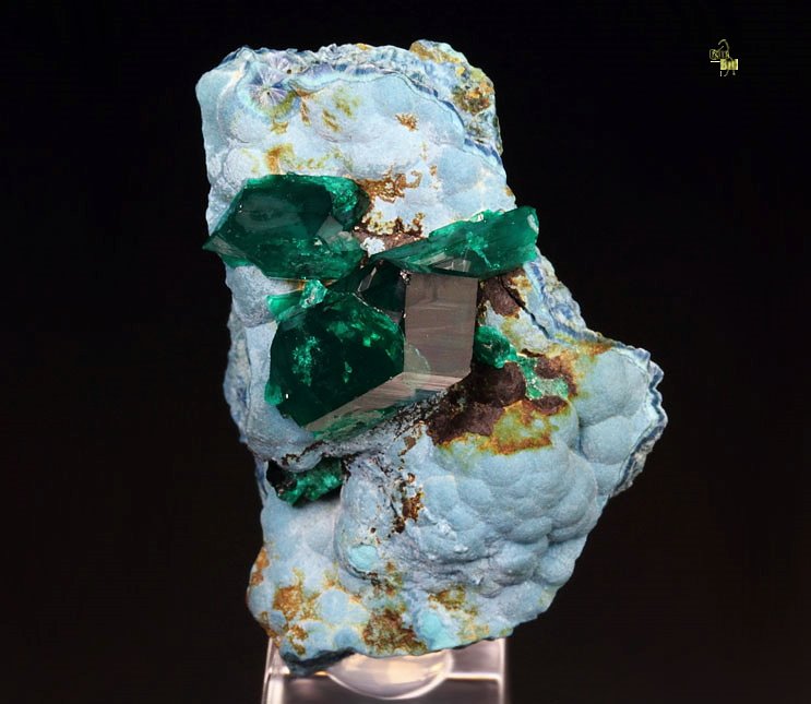 gemmy DIOPTASE, SHATTUCKITE