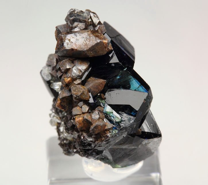 gemmy LAZULITE twinned, QUARTZ