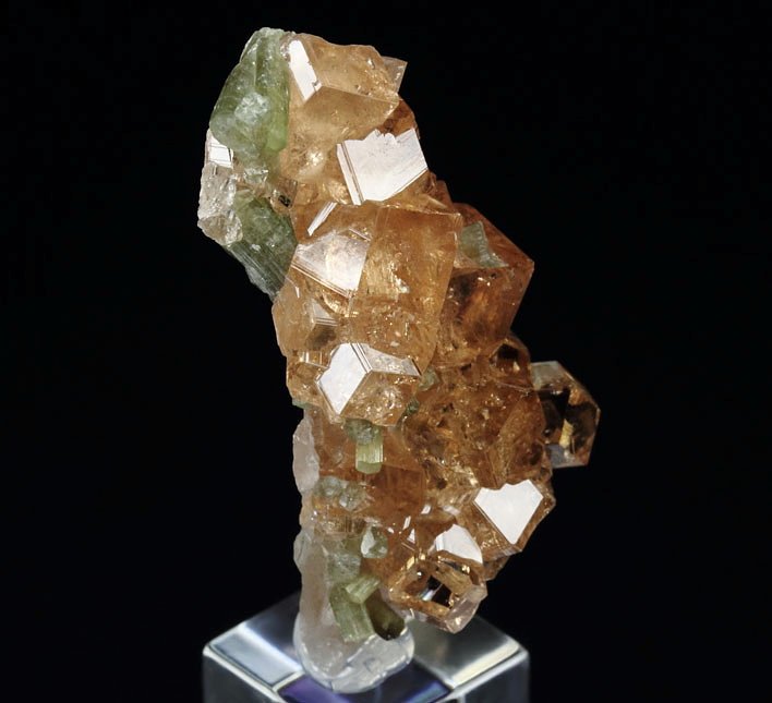 gem GARNET var. GROSSULAR, DIOPSIDE