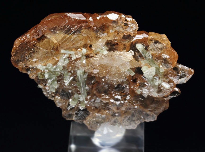 gem GARNET var. GROSSULAR, DIOPSIDE