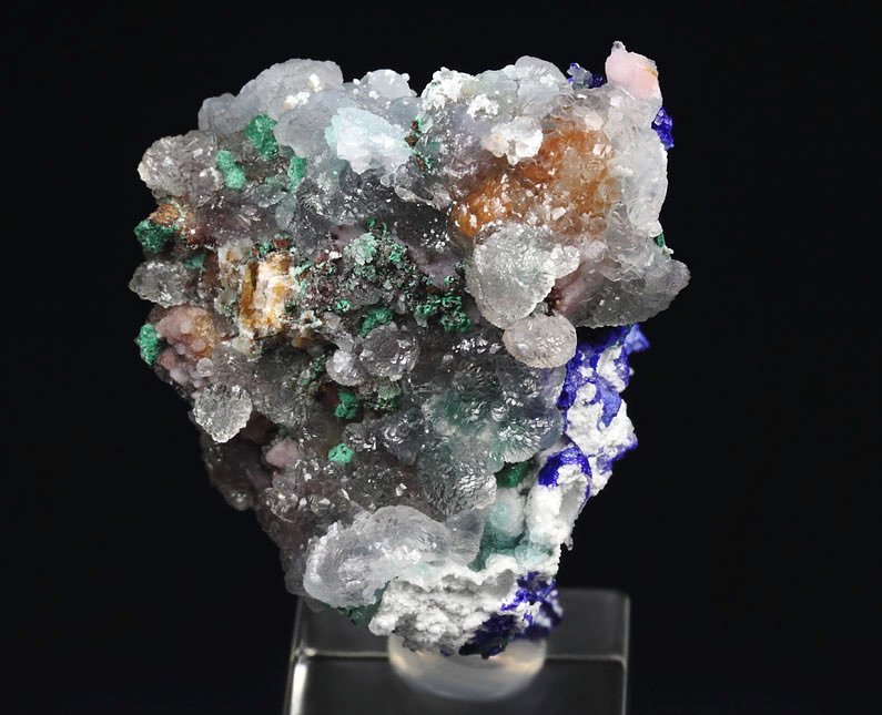 SMITHSONITE, AZURITE, MALACHITE