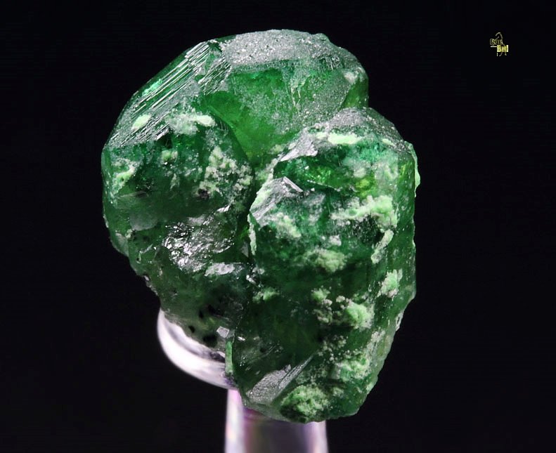 gemmy VESUVIANITE var. CHROMIAN, DIOPSIDE