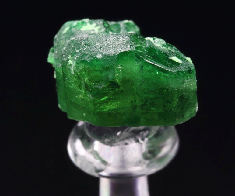 gemmy VESUVIANITE var. CHROMIAN, DIOPSIDE